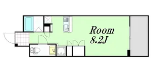 エスリード御堂筋梅田【10階】の間取り