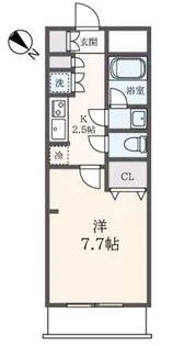 第7ユービコーポ【3階】の間取り