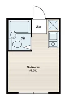 コーポ方南町【2階】の間取り