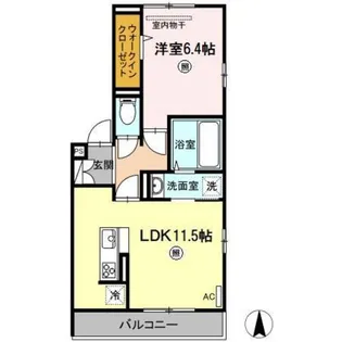 クラウドMR【2階】の間取り