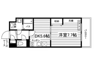 プエルラスクェアアコオII番館【3階】の間取り