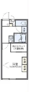 レオパレスSweet【1階】の間取り