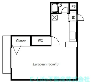 アヴニール大江【3階】の間取り