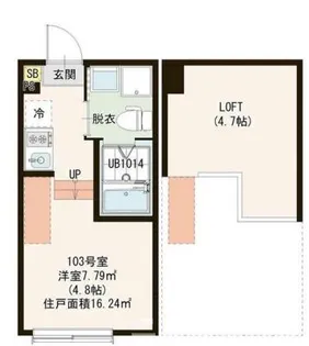 ルーエ大泉学園【1階】の間取り