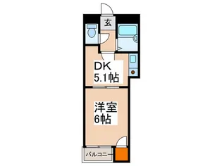 ベルタツミ【3階】の間取り