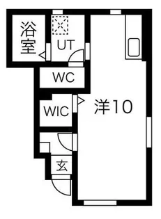 porte bonheur(ポルトボヌール)III【1階】の間取り