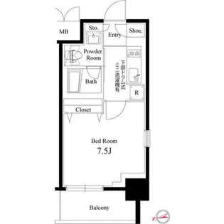 ロイズスクエア東陽町【6階】の間取り