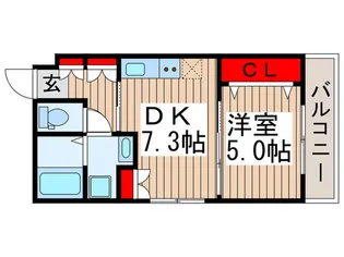 Ciel天王台【1階】の間取り