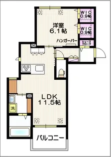 ルオターレ浦和常盤【2階】の間取り
