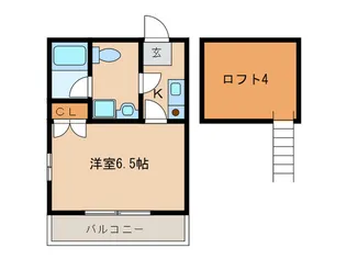 パドック【2階】の間取り