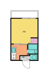 第3大分ユースコーポ【2階】の間取り