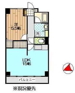 コルティーレ仲町台【3階】の間取り