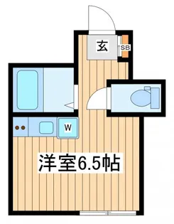 ヒルサイドテラス山手B【1階】の間取り