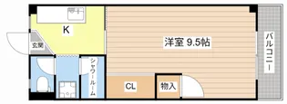 宮本町ビル【2階】の間取り
