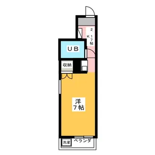 エトワール本庄第1【5階】の間取り