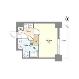 アルファコート戸田【1階】の間取り