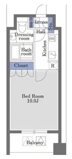 ドゥーエ日本橋【2階】の間取り