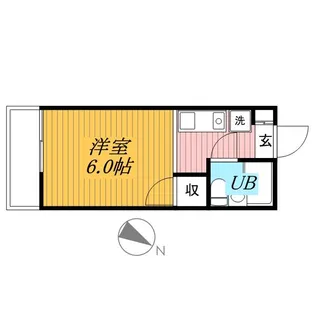 グリーンハイム【2階】の間取り