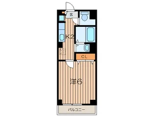 クリエ-ル・グランデ【1階】の間取り