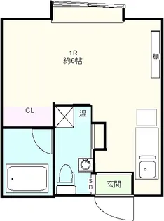 GRAND CASA中野坂上【2階】の間取り