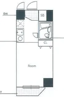 シティハイツ新大塚【5階】の間取り