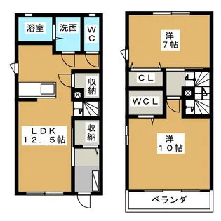 ノイハウスIII【2階】の間取り