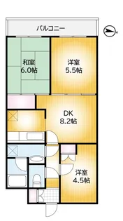 ダイアパレス千葉中央公園【13階】の間取り
