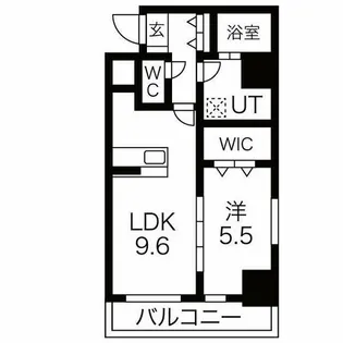 グリーンコート【4階】の間取り
