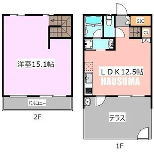 駒込ガーデンテラスD(中里)【1階】の間取り