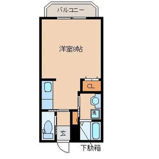 プルーヴ【1階】の間取り