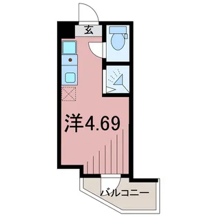 Cube kanamachiV【3階】の間取り