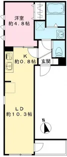 クリサンテーモ【2階】の間取り