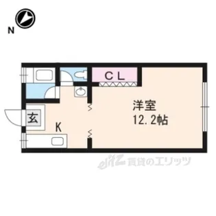 磯村荘【2階】の間取り
