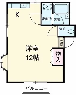 アイディールカヤダ【2階】の間取り