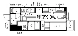 アルク山形【3階】の間取り