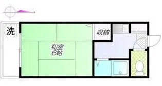 吉野荘【2階】の間取り