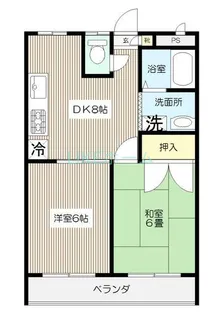 アネックス大野【3階】の間取り