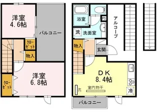 グランアヴァンティIIの間取り