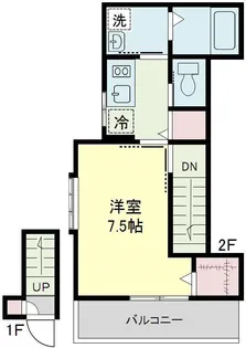 ベル・フルール【2階】の間取り
