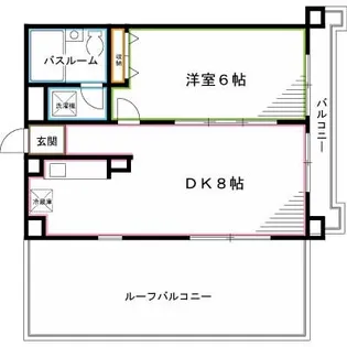 シャルマン中野坂上【5階】の間取り