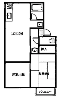 メゾンゆう【1階】の間取り