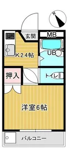 セジュール志茂【2階】の間取り