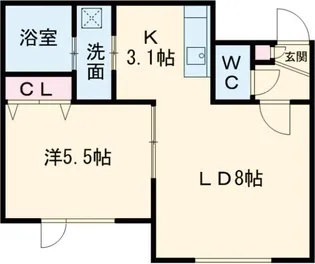 CONAN相生【1階】の間取り