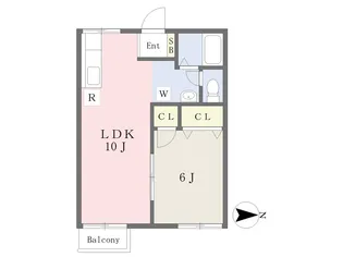STハイツ柳生【2階】の間取り