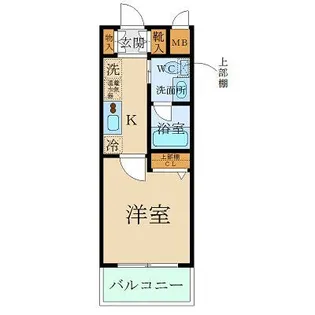 L-Flat大宮 アヴィニティー【4階】の間取り