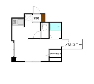グランツ京橋【7階】の間取り