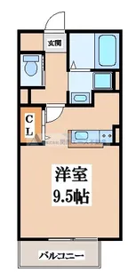 メゾン・ドゥ・ファミーユ【1階】の間取り
