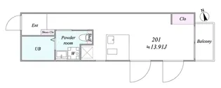 trias574【2階】の間取り
