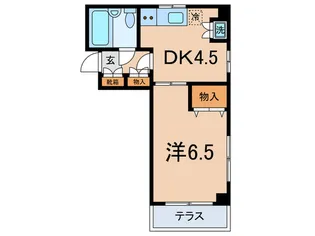メゾン中川【1階】の間取り