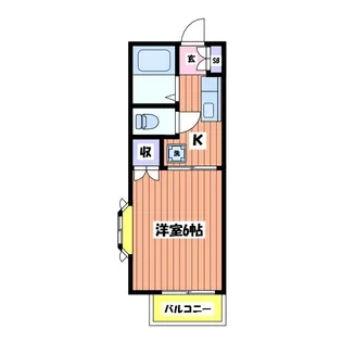 グレイスタムラ【1階】の間取り